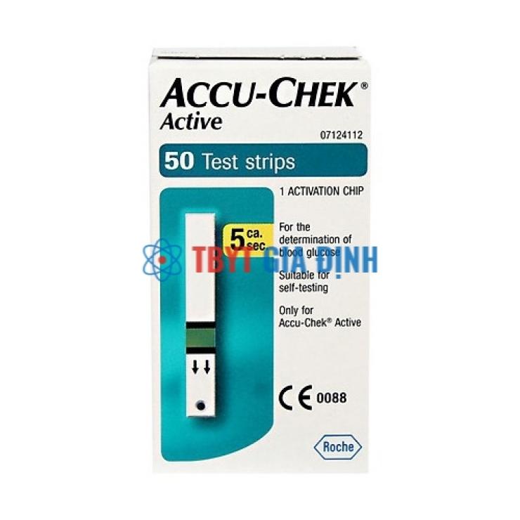 Que Thử Đường Huyết Accu-Chek Active 50