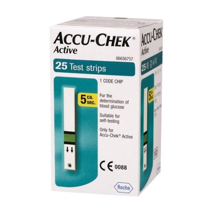 Que Thử Đường Huyết Accu-Chek Active 25