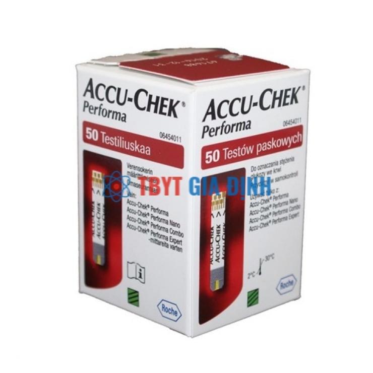 Que Thử Đường Huyết Accu-Chek Performa 50