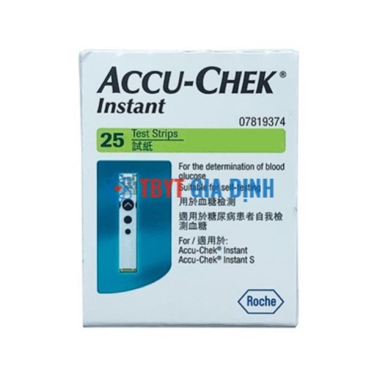 Que Thử Đường Huyết Accu-Chek Instant 25