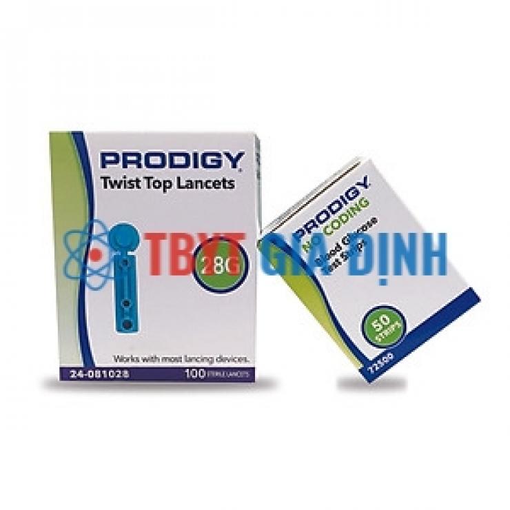 Que Thử Đường Huyết Prodigy 50