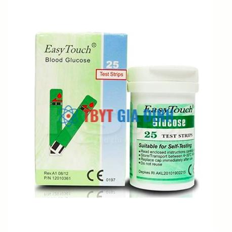 Que Thử Đường Huyết Easy Touch 25