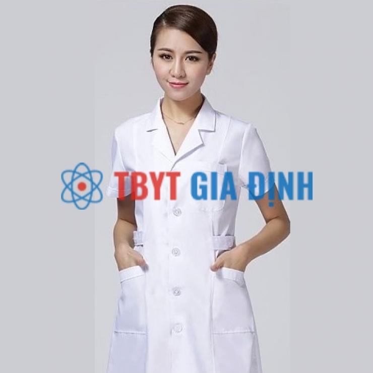 Áo Blouse Bác Sỹ - Dược Sỹ Nữ Tay Ngắn