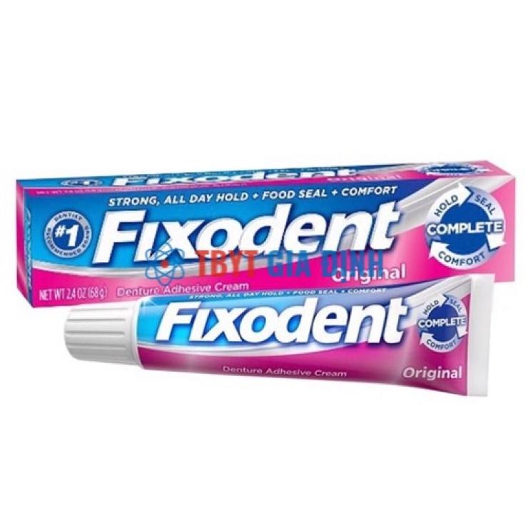 Keo Dán Hàm Giả Fixodent