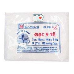 Gạc Miếng 10cm x 10cm x 6lớp Bảo Thạch