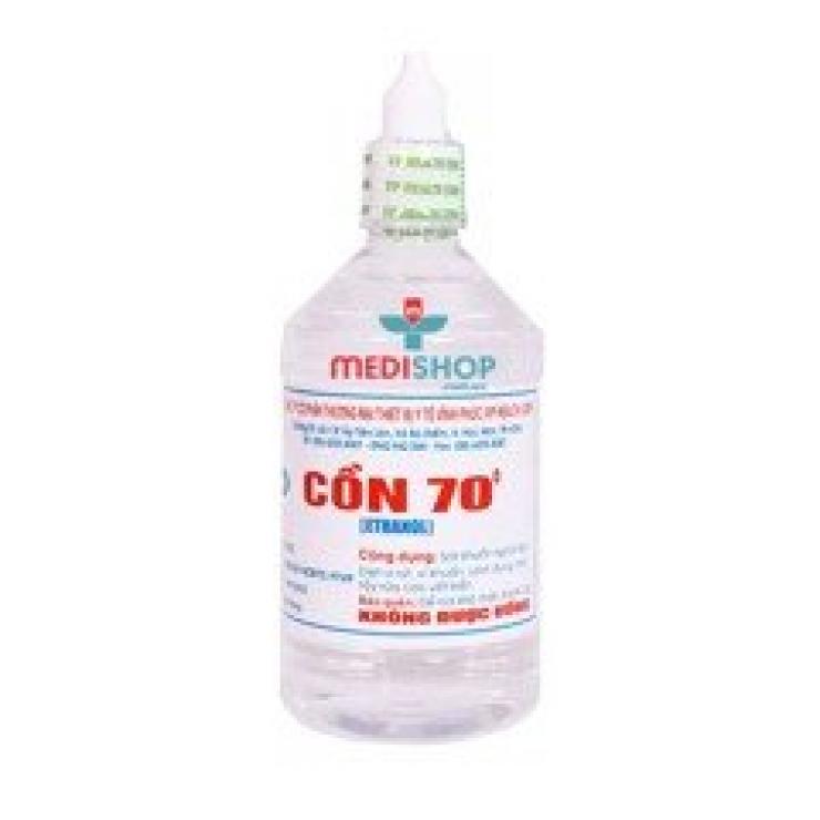 Dung Dịch Cồn Y Tế 70 Độ 500ml