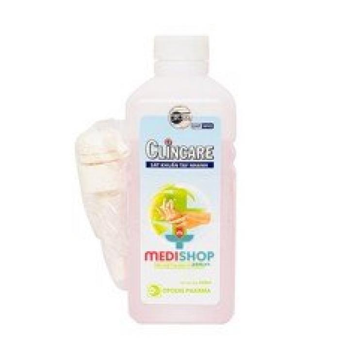 Dung Dịch Rửa Tay Sát Khuẩn Clincare 500ml